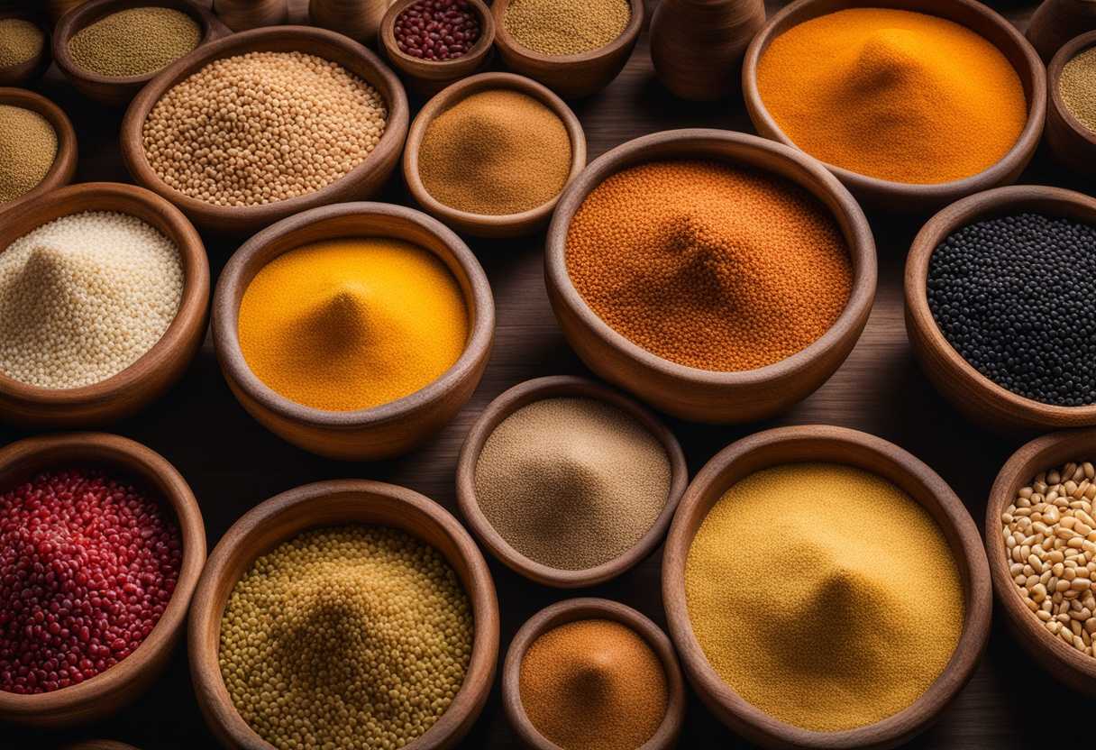 Rustic-display-of-grains-and-legumes-in-soft-light-showcasing-diverse-textures-and-colors_xbry