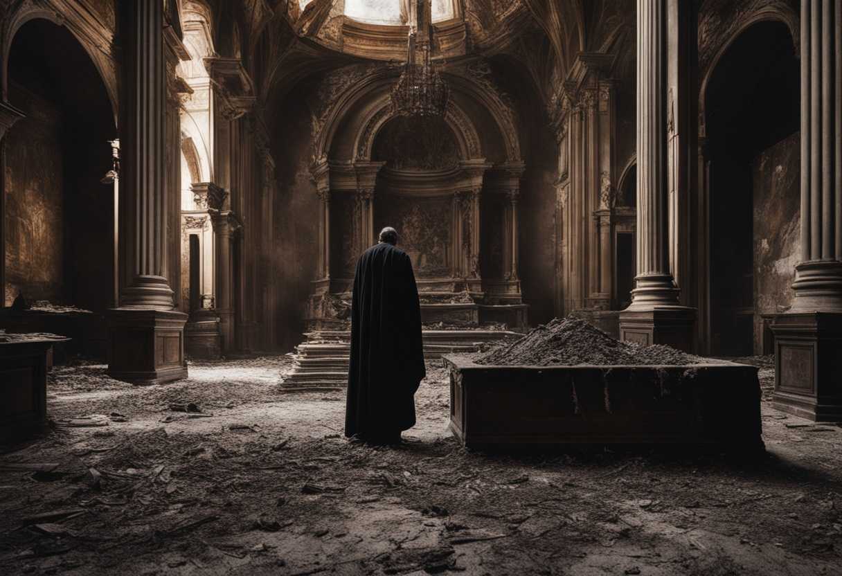 A-lone-figure-stands-amidst-shattered-incense-altars-surrounded-by-eerie-silence-and-desolation_mzmm