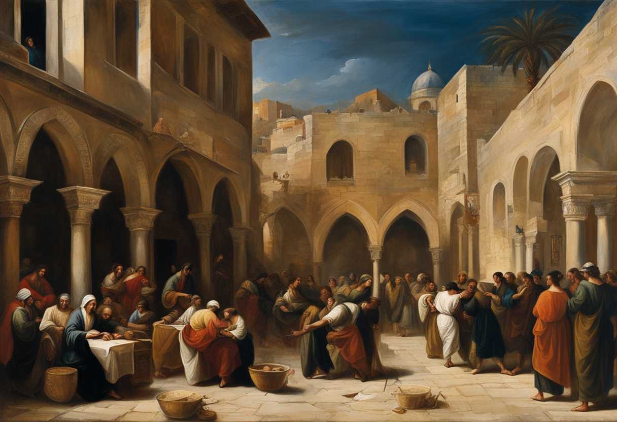Jewish-community-united-rebuilding-Jerusalem's-walls-with-determination-laboring-together-with-raw_kogq