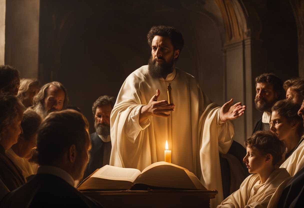 A-preacher-delivers-a-powerful-sermon-in-golden-light-evoking-emotional-intensity-and-spiritual-con_uhor