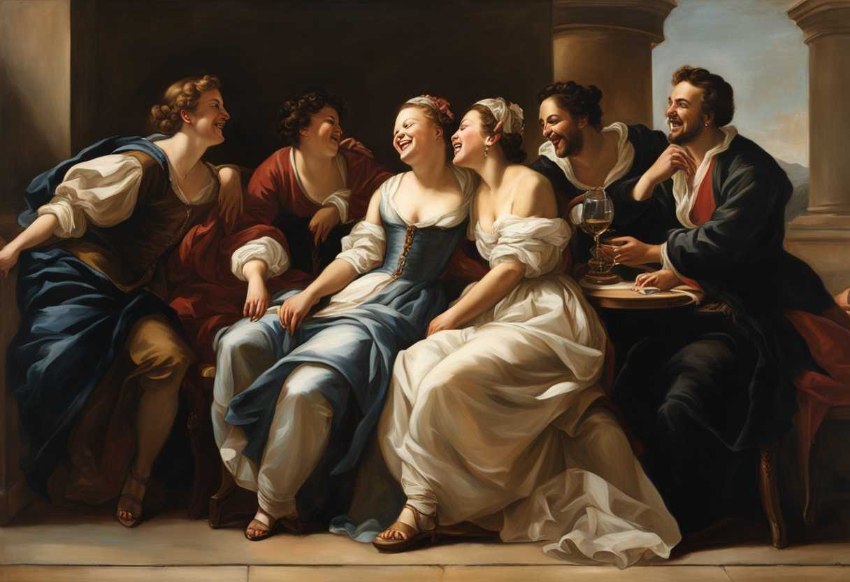 A-group-of-friends-sharing-a-moment-of-laughter-and-camaraderie-in-soft-flattering-light_aopi