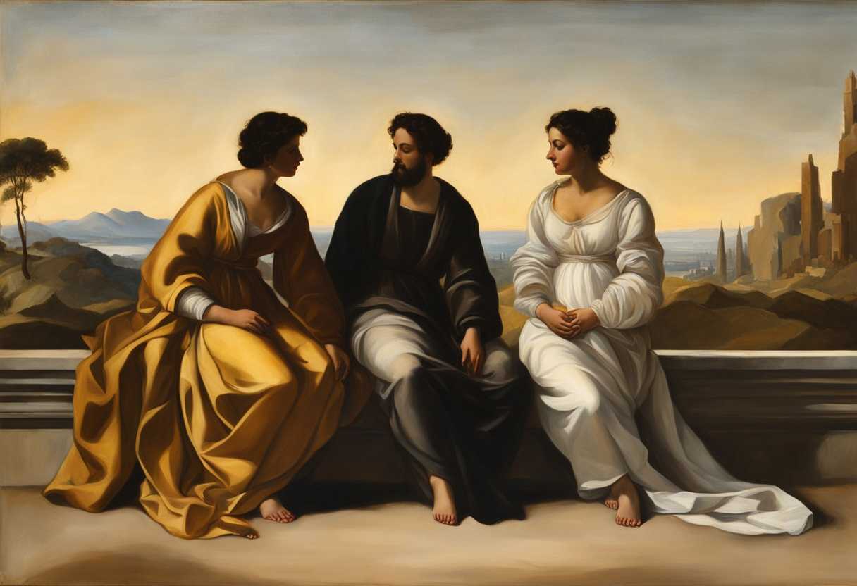Two-figures-bathed-in-golden-light-sharing-a-contemplative-moment-in-a-harmonious-tranquil-setting_ocvx