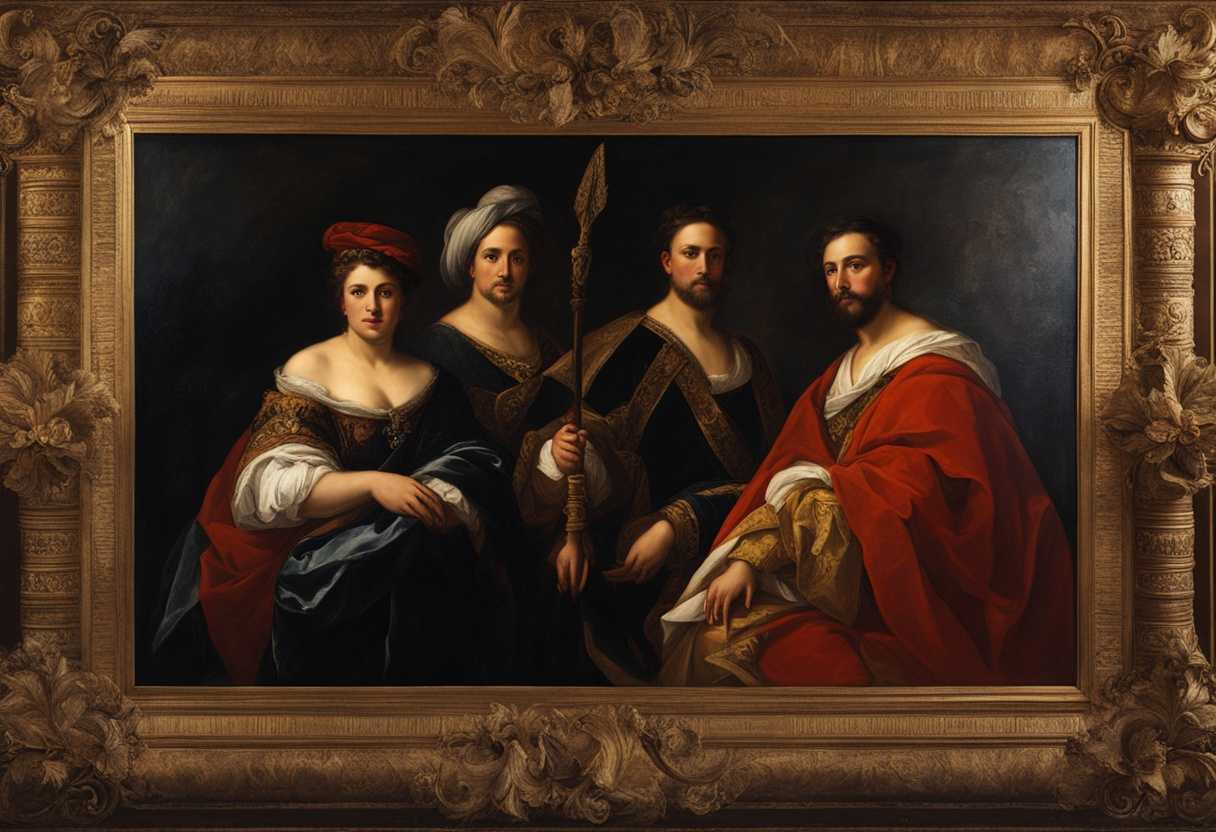 Ancient-kings-in-regal-attire-stern-and-powerful-embodying-unity-in-diversity_ylem