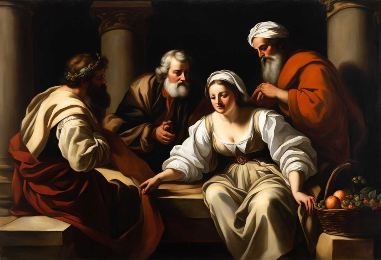 Abraham-and-Sarah-joyfully-host-three-unexpected-guests-fulfilling-God's-promise-in-old-age_xzgs