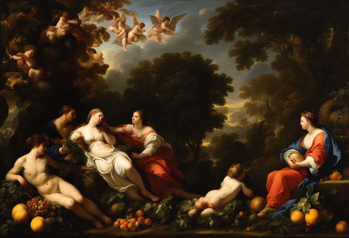 Divine-command-brings-light-separates-day-and-night-forms-land-with-vegetation-and-fruit_nvhc