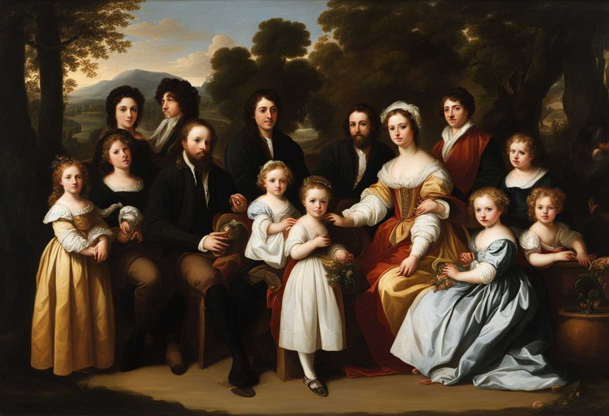 Abraham-and-Keturah-pose-with-their-six-children-in-a-sunny-serene-family-portrait_mueq