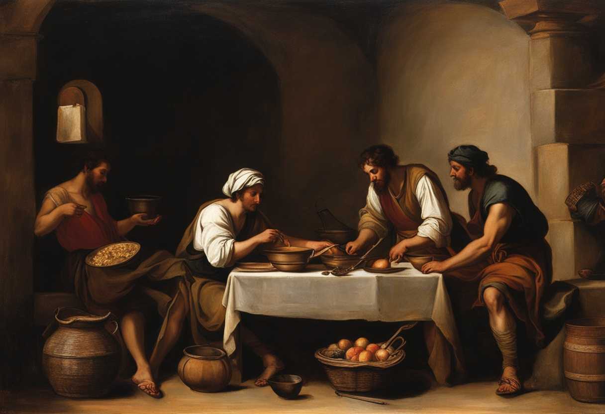 Jacob-and-Esau-cook-together-in-rustic-setting-contrasting-weariness-and-eagerness-under-warm-light_ffvu
