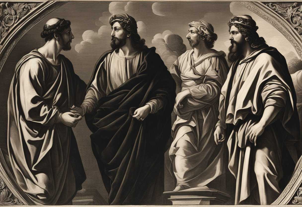 Abimelech-Ahuzzath-and-Phicol-stand-confidently-in-a-powerful-leadership-moment-discussing-import_dtdh
