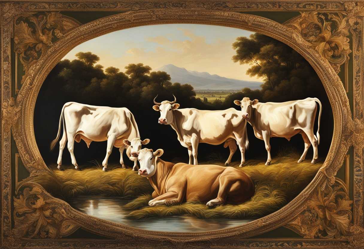 Scene-A-vibrant-Nile-agricultural-setting-with-seven-healthy-cows-seven-sickly-cows-and-contrasti_pekr