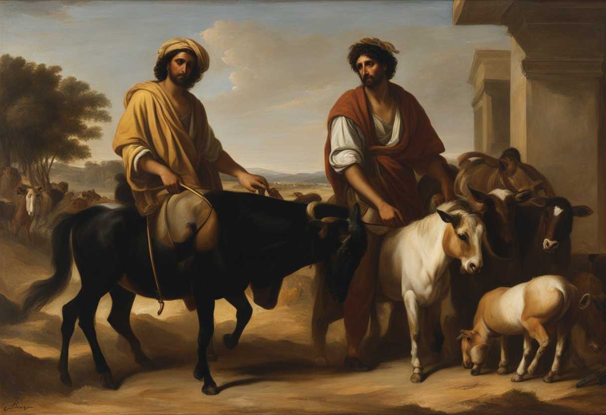 In-a-desperate-famine-Joseph-trades-livestock-for-grain-with-Egyptians-evoking-raw-survival-emotio_vzix