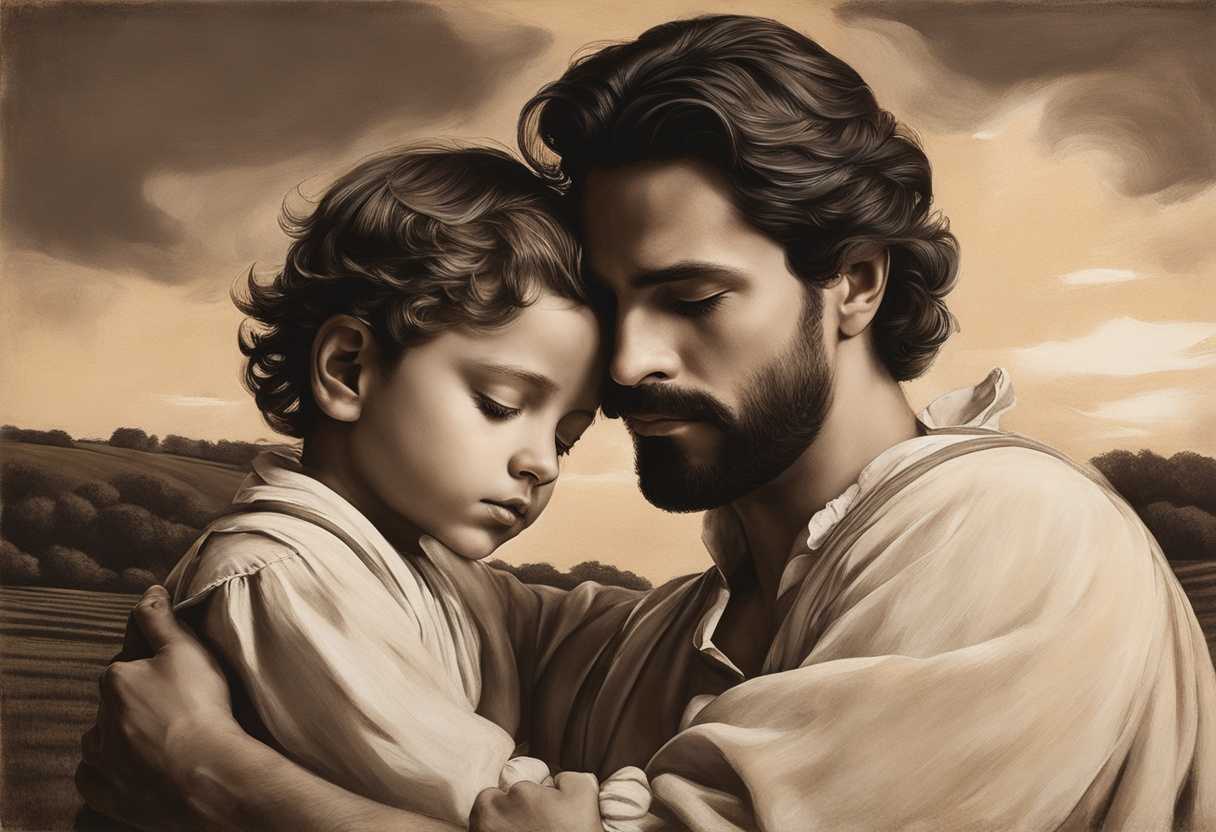 A-father-and-son-share-a-tender-embrace-in-a-sunlit-field_uzbf