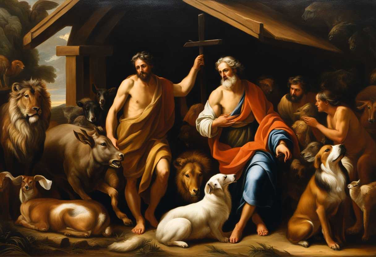 Noah-and-animals-gather-at-the-ark-preparing-for-the-flood-with-trust-and-faith_untr