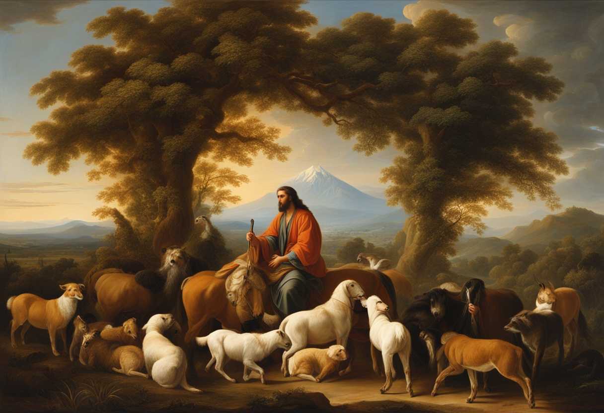Noah-and-animals-on-Ararat-post-flood-serene-hopeful-calm-new-beginnings-in-soft-light_elmp