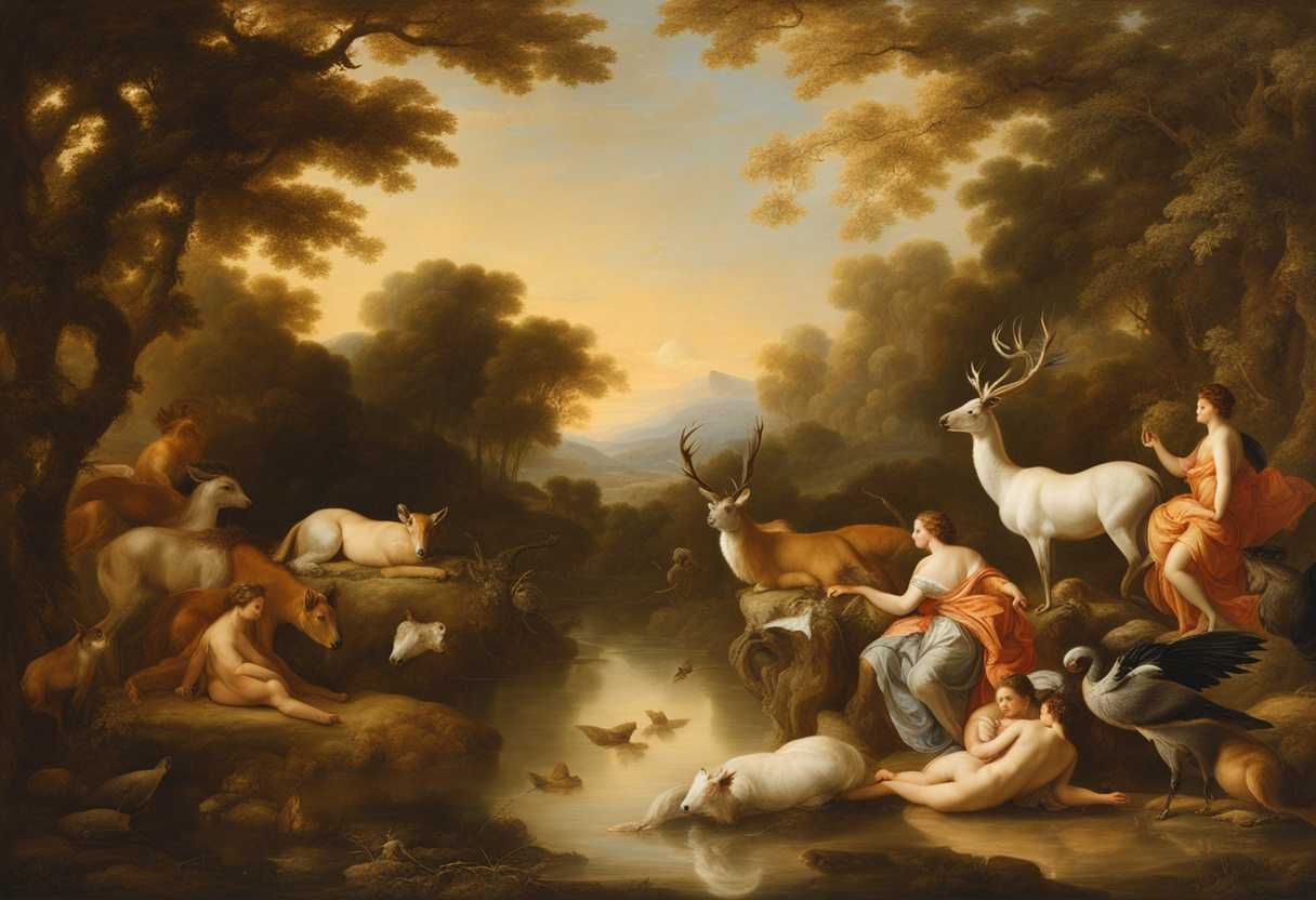 A-tranquil-scene-in-soft-golden-light-diverse-creatures-in-harmony-symbolizing-unity-and-interconn_rxxo
