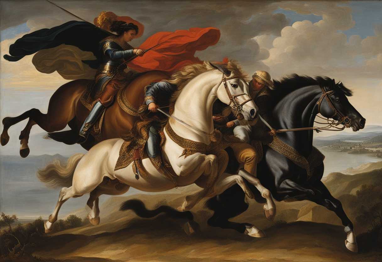 Fierce-horsemen-ride-powerful-horses-with-the-speed-of-leopards-eagles-soar-above_zmrq