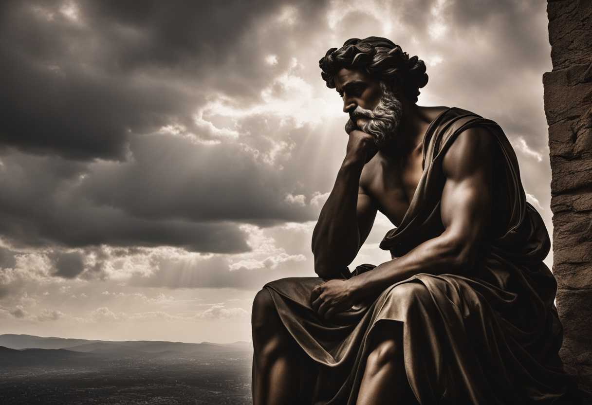 Watchman-and-God-in-deep-thought-under-dramatic-sky-surrounded-by-timeless-light-and-shadow_jyzo