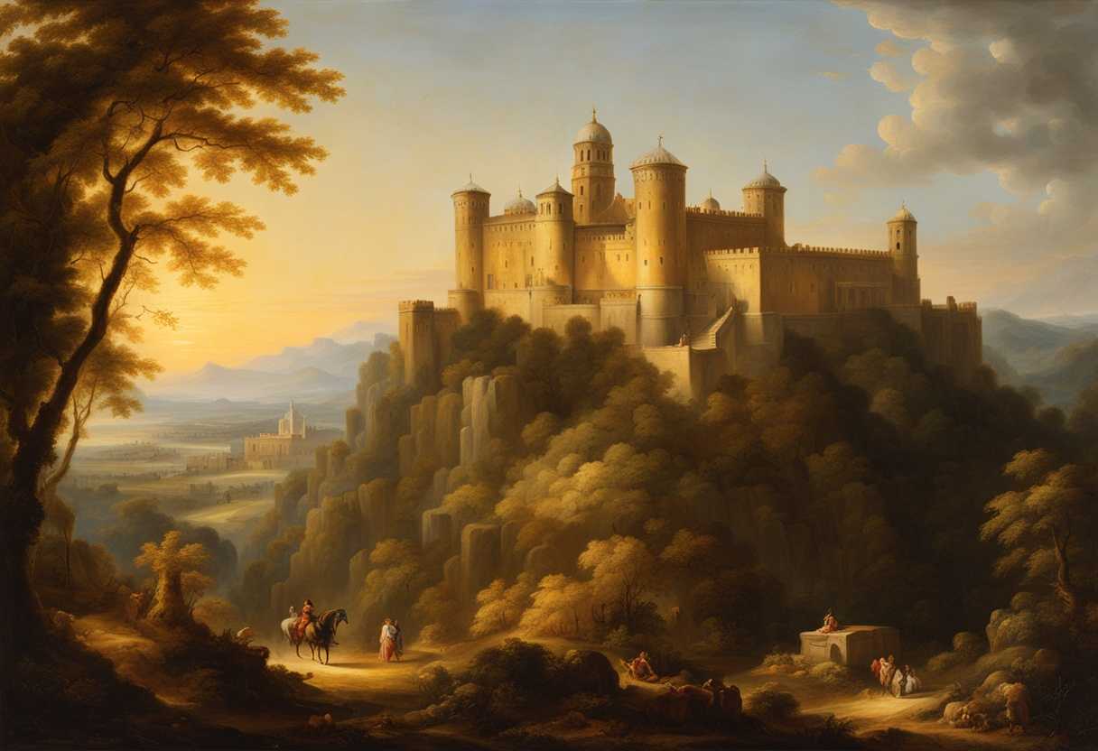 A-majestic-castle-bathed-in-golden-light-radiating-strength-and-reverence-as-worshippers-offer-dee_rzdn