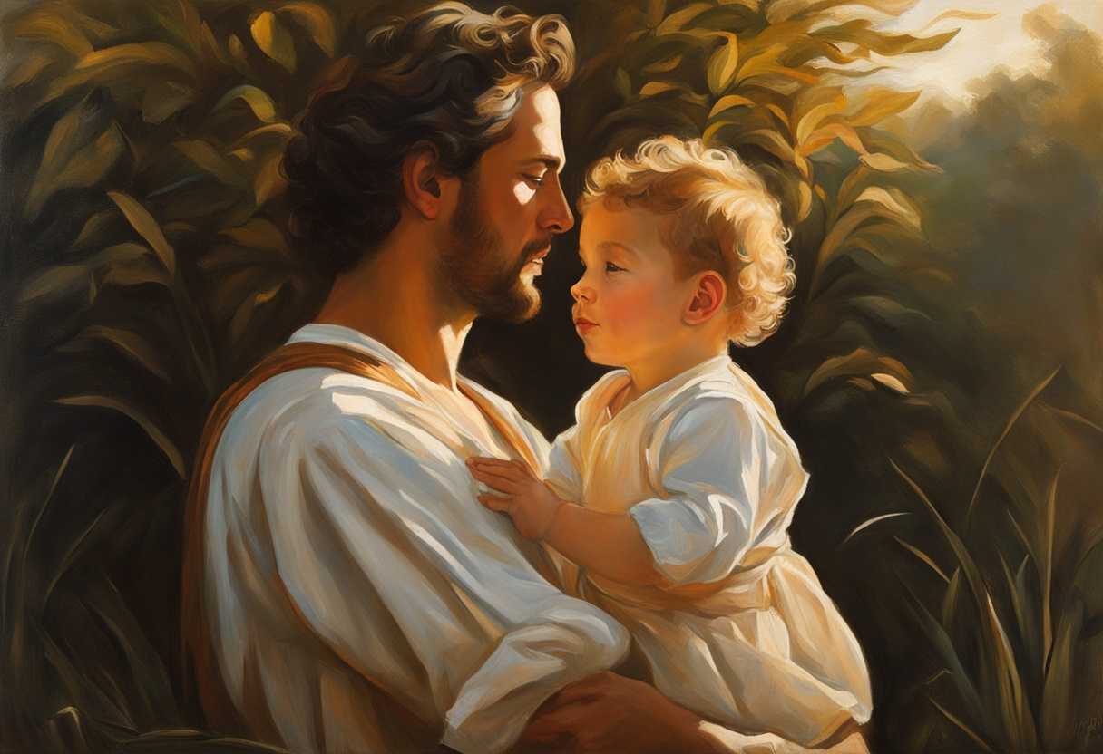 Father-and-son-share-a-tender-moment-in-a-sunlit-field-radiating-love-and-trust_snat