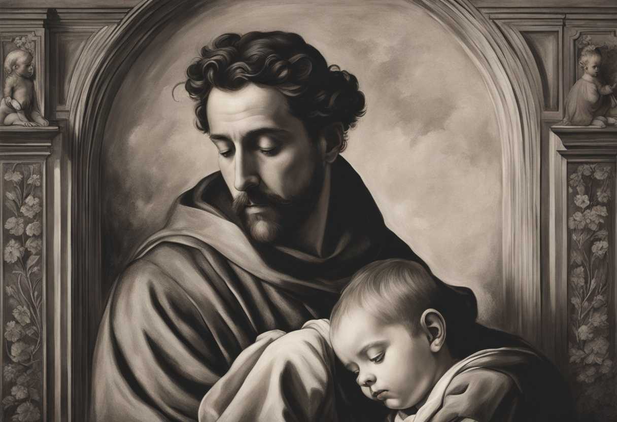 A-father-and-son-stand-side-by-side-embodying-a-timeless-bond-of-guidance-and-trust_uqzh