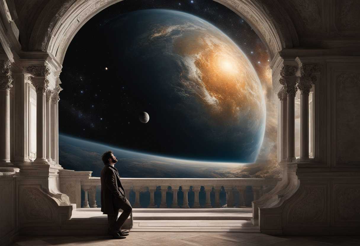 A-man-gazes-at-the-vast-universe-feeling-small-yet-filled-with-wonder-and-contemplation_ywso