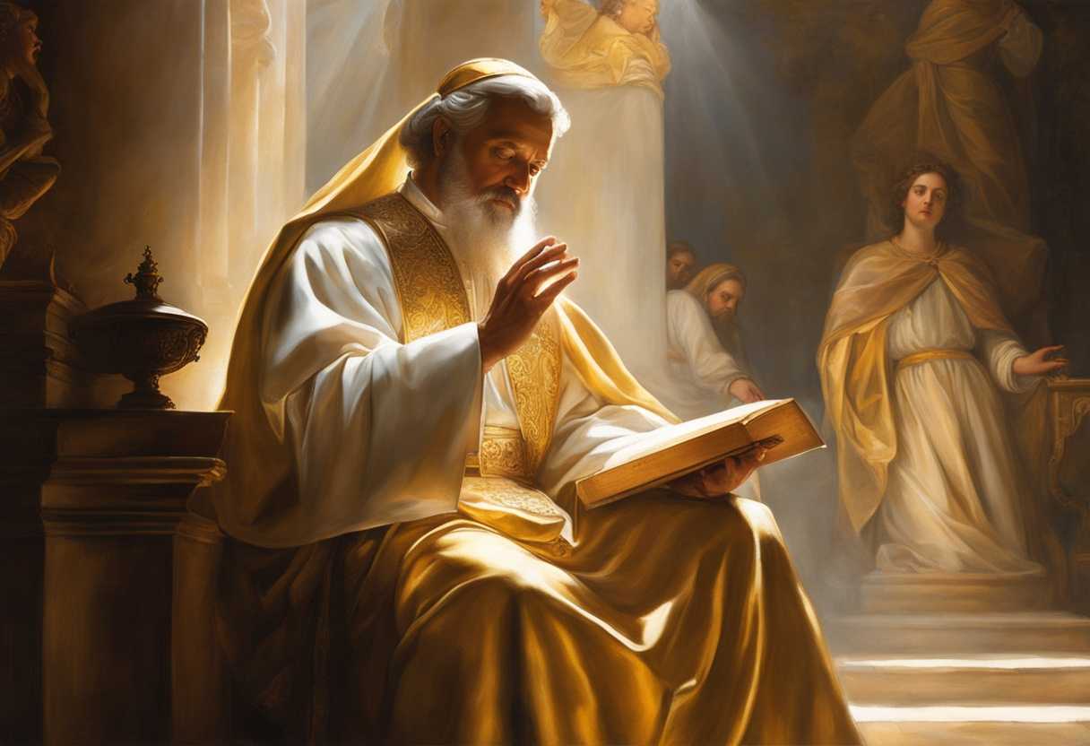 A-high-priest-bathed-in-warm-golden-light-receives-a-divine-blessing_bxzl