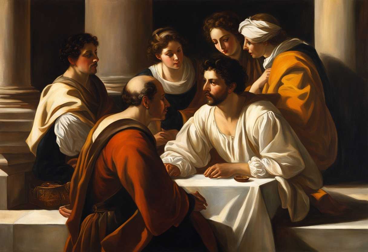 People-gathered-in-warm-sunlight-engrossed-in-deep-conversation-sharing-knowledge-with-openness_miyi