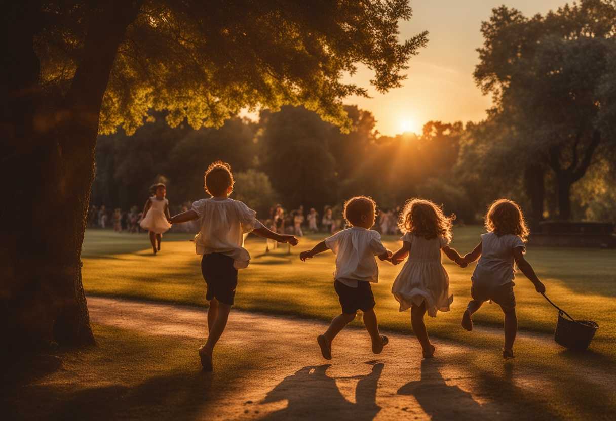 Children-playing-in-a-park-at-sunset-carefree-and-joyful-embodying-childhood-innocence-and-happine_eftc