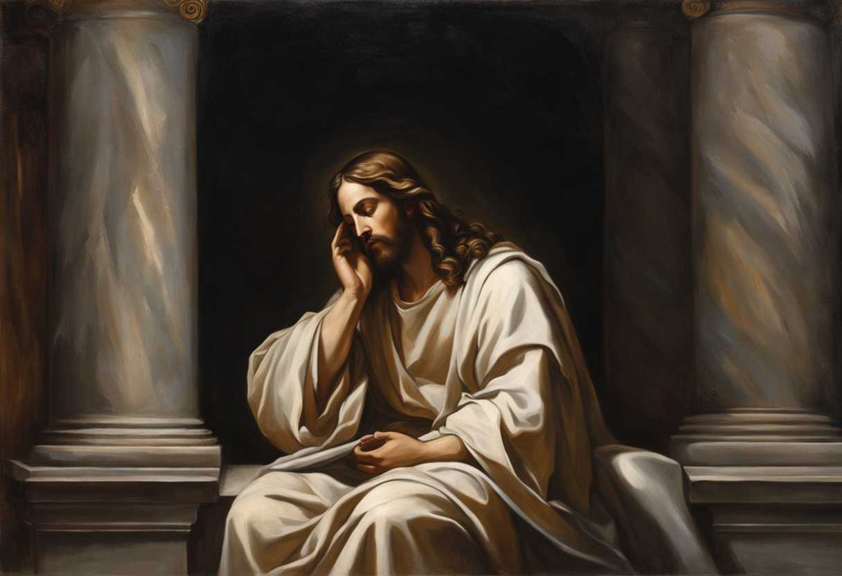 Jesus-in-deep-prayer-and-reverence-learns-obedience-through-suffering-offering-eternal-salvation_ogao