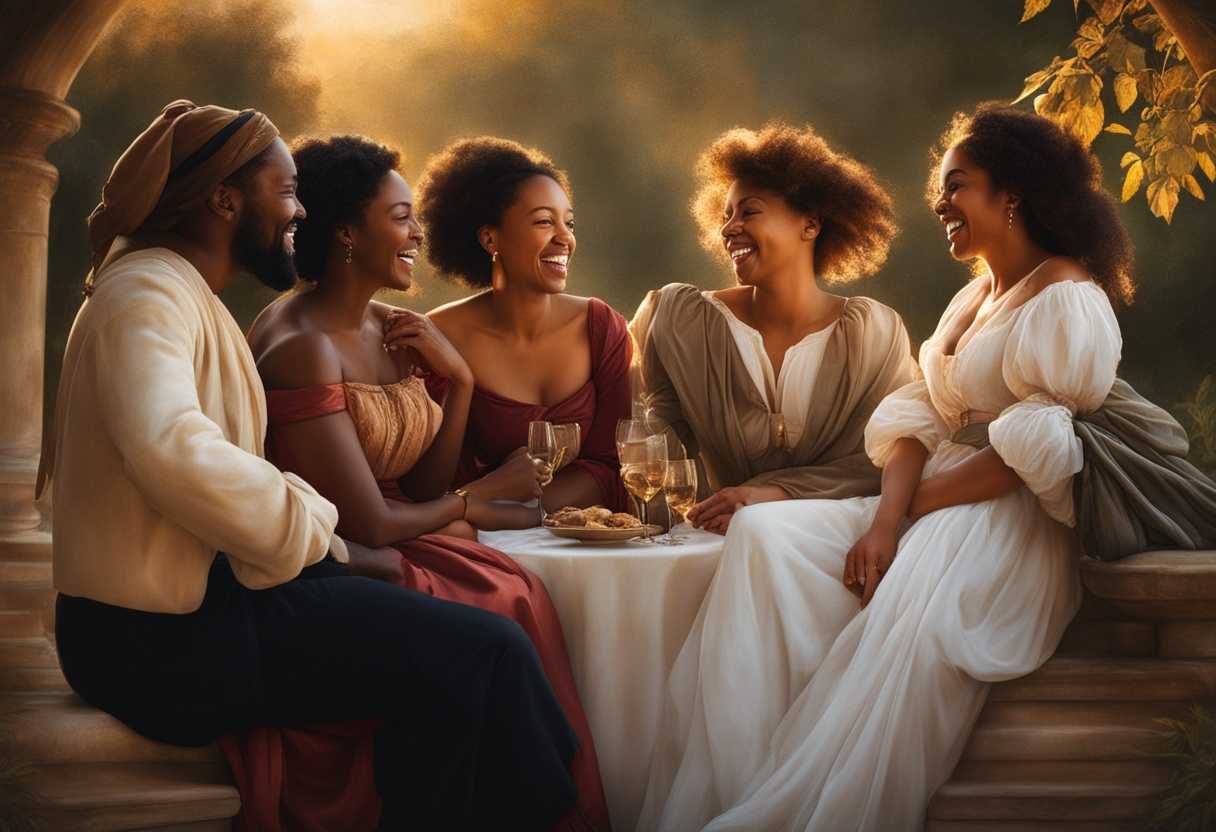 A-diverse-group-of-friends-sharing-stories-and-laughter-in-the-glow-of-sunset_tdsz