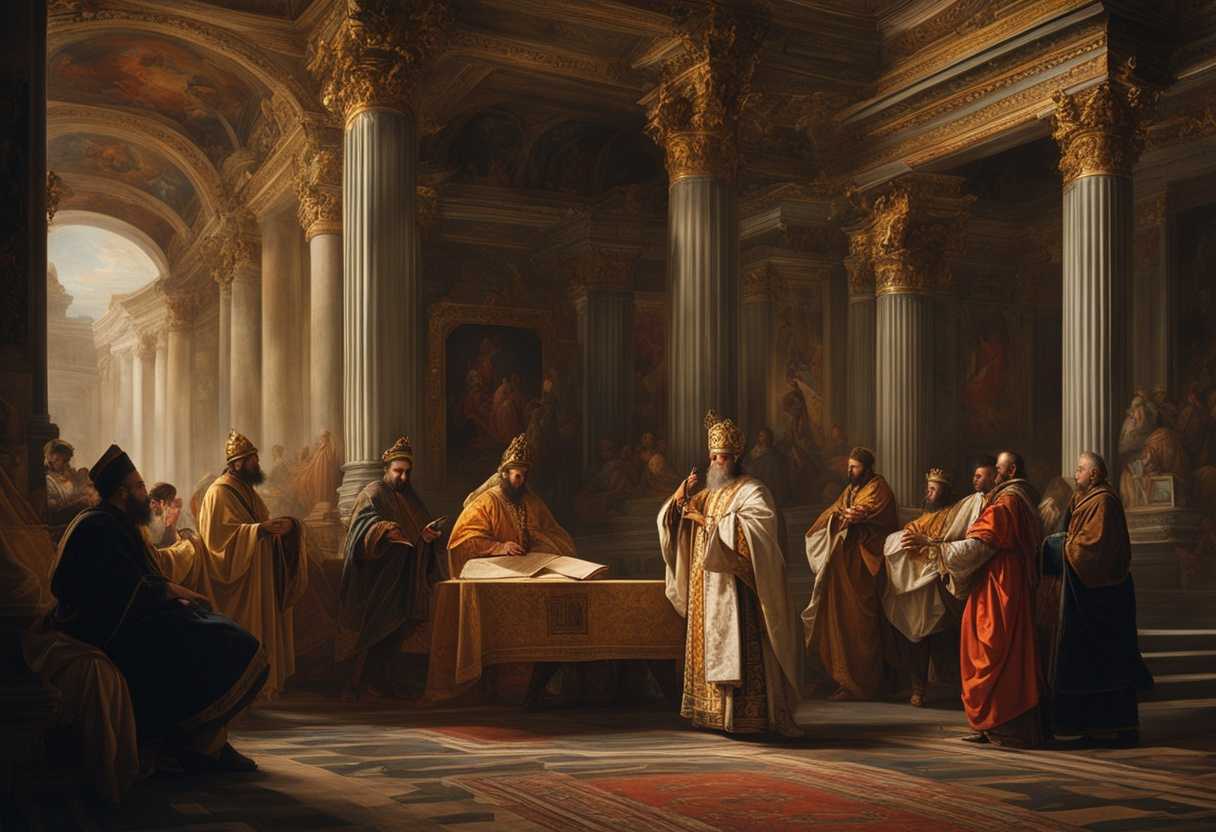 High-priest-in-ornate-robes-performs-sacred-ritual-with-reverence-and-precision-in-temple_xayj