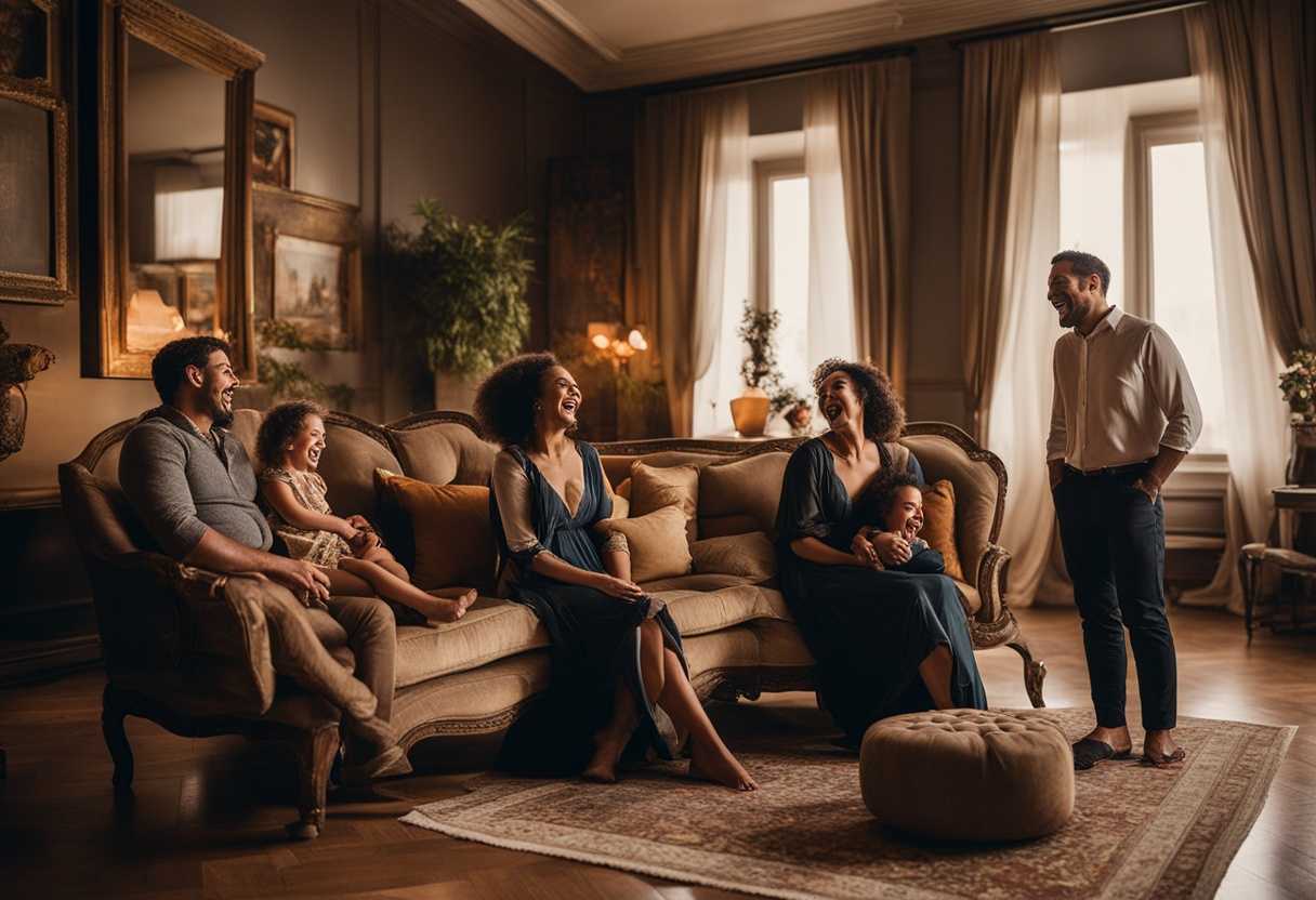 A-family-laughing-and-chatting-in-a-cozy-living-room-captured-in-a-candid-warm-moment_tuou