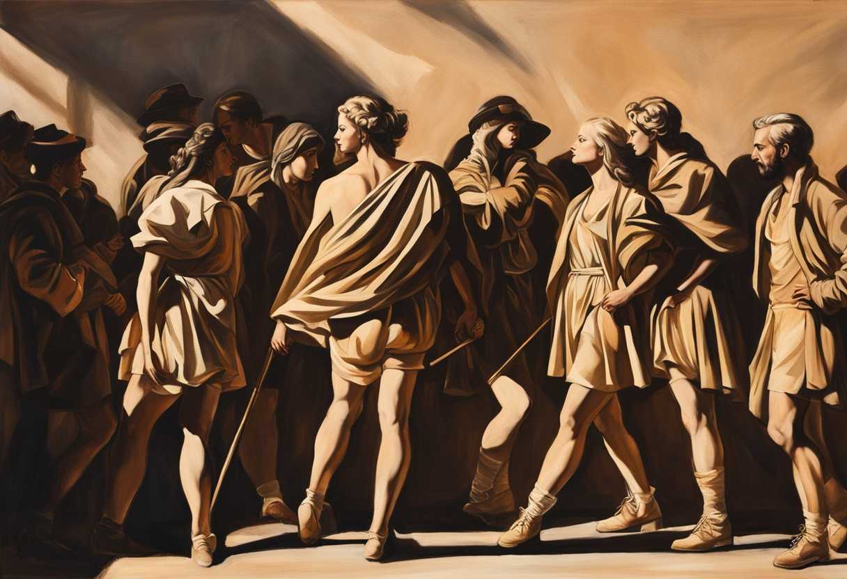 Determined-group-stands-united-in-warm-light-casting-long-shadows-exuding-strength-and-solidarity_aqzs