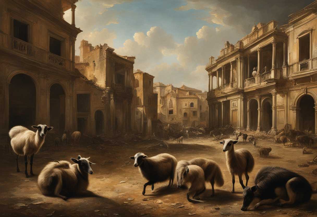 Abandoned-city-reclaimed-by-wildlife-ostriches-on-streets-goats-in-squares-hyenas-in-buildings_iscn