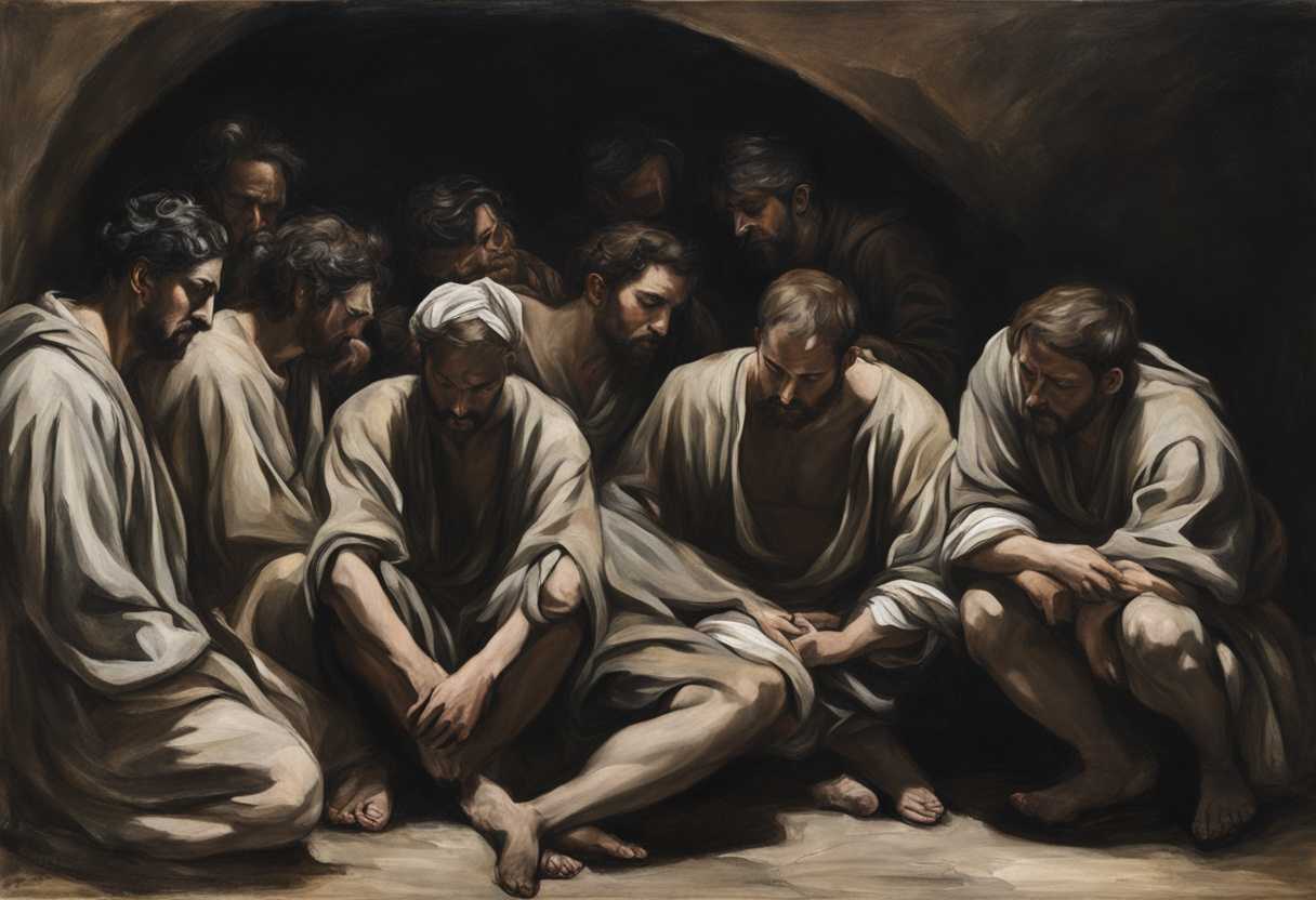 Prisoners-huddled-in-a-dark-pit-embodying-despair-isolation-and-raw-emotion_qxzn