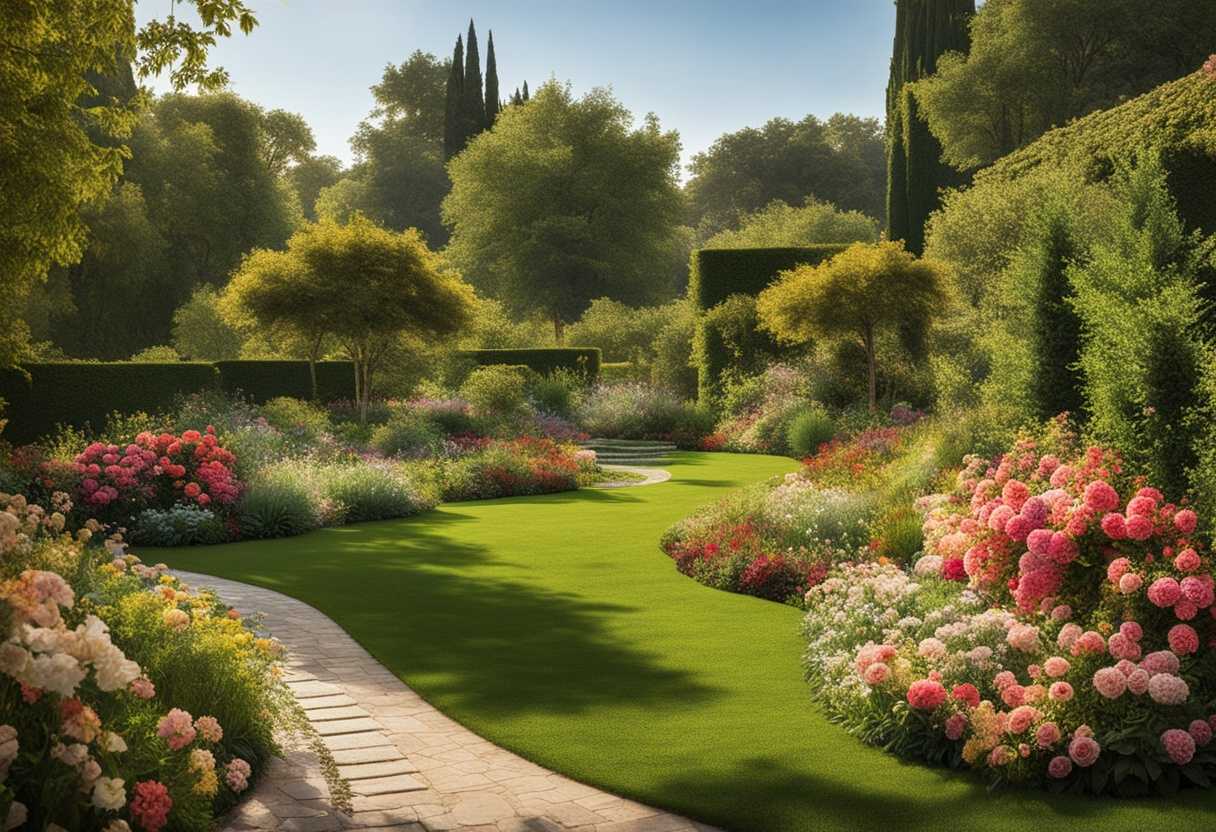 A-serene-garden-bathed-in-soft-sunlight-vibrant-blooms-swaying-in-the-gentle-breeze_znqn