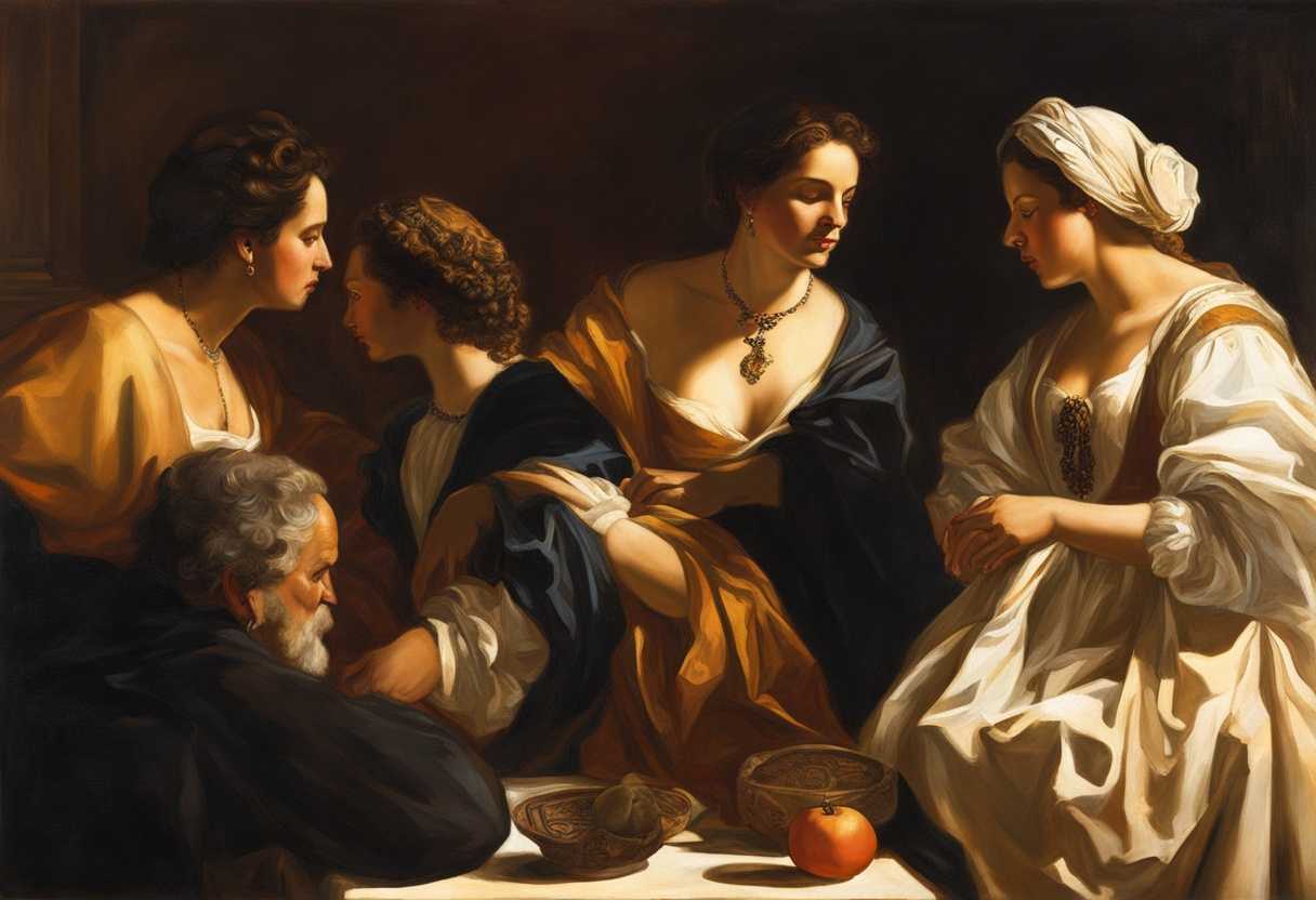 A-diverse-group-in-deep-discussion-bathed-in-the-warm-glow-of-a-setting-sun_hxbg