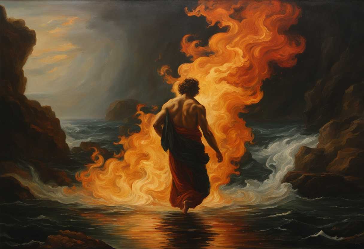 A-figure-calmly-walks-through-water-and-fire-embodying-resilience-and-unwavering-faith_iizv