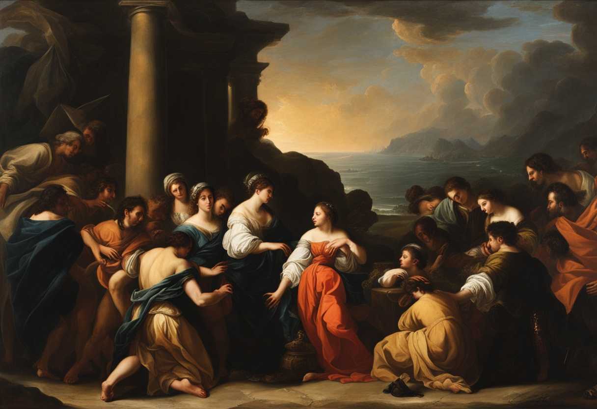 A-group-of-diverse-people-gather-on-a-remote-coast-feeling-a-mix-of-reverence-and-awe_dehb