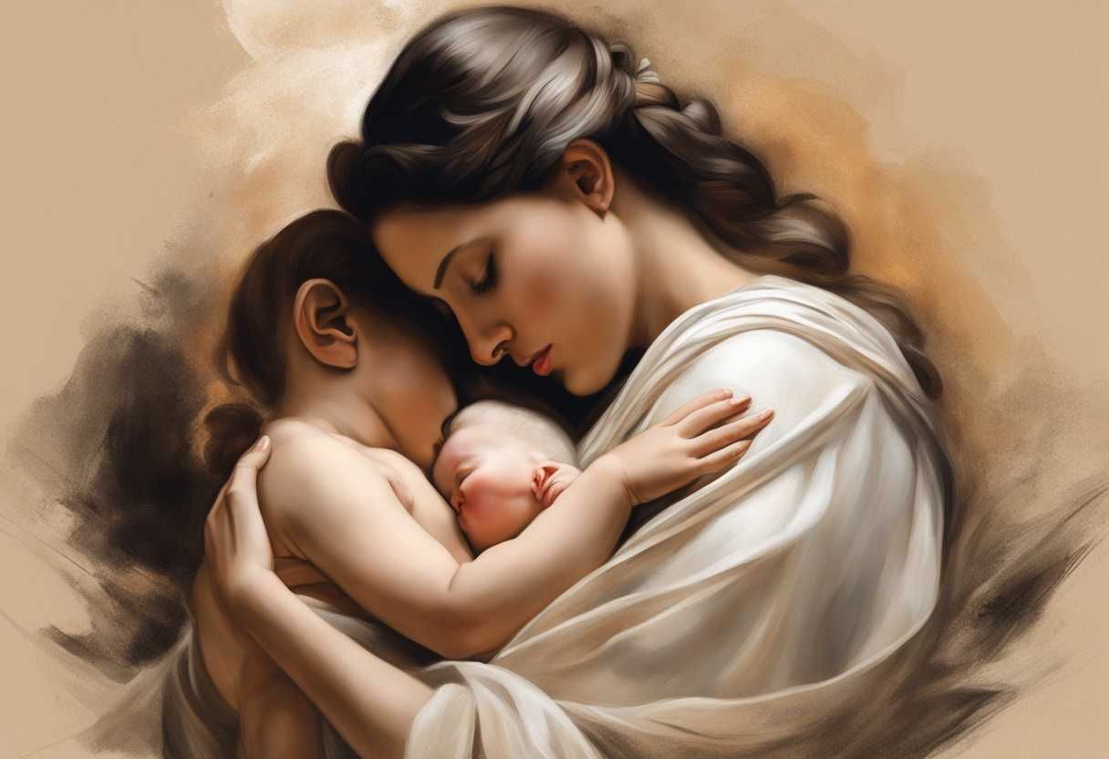 A-mother-gently-cradling-her-nursing-child-in-a-warm-serene-and-intimate-moment_nbye