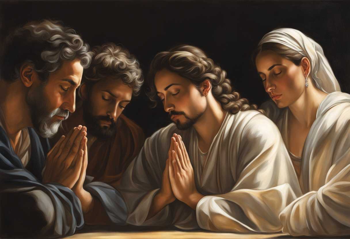 A-diverse-group-of-individuals-in-deep-prayer-united-in-purpose-under-soft-serene-lighting_nbql