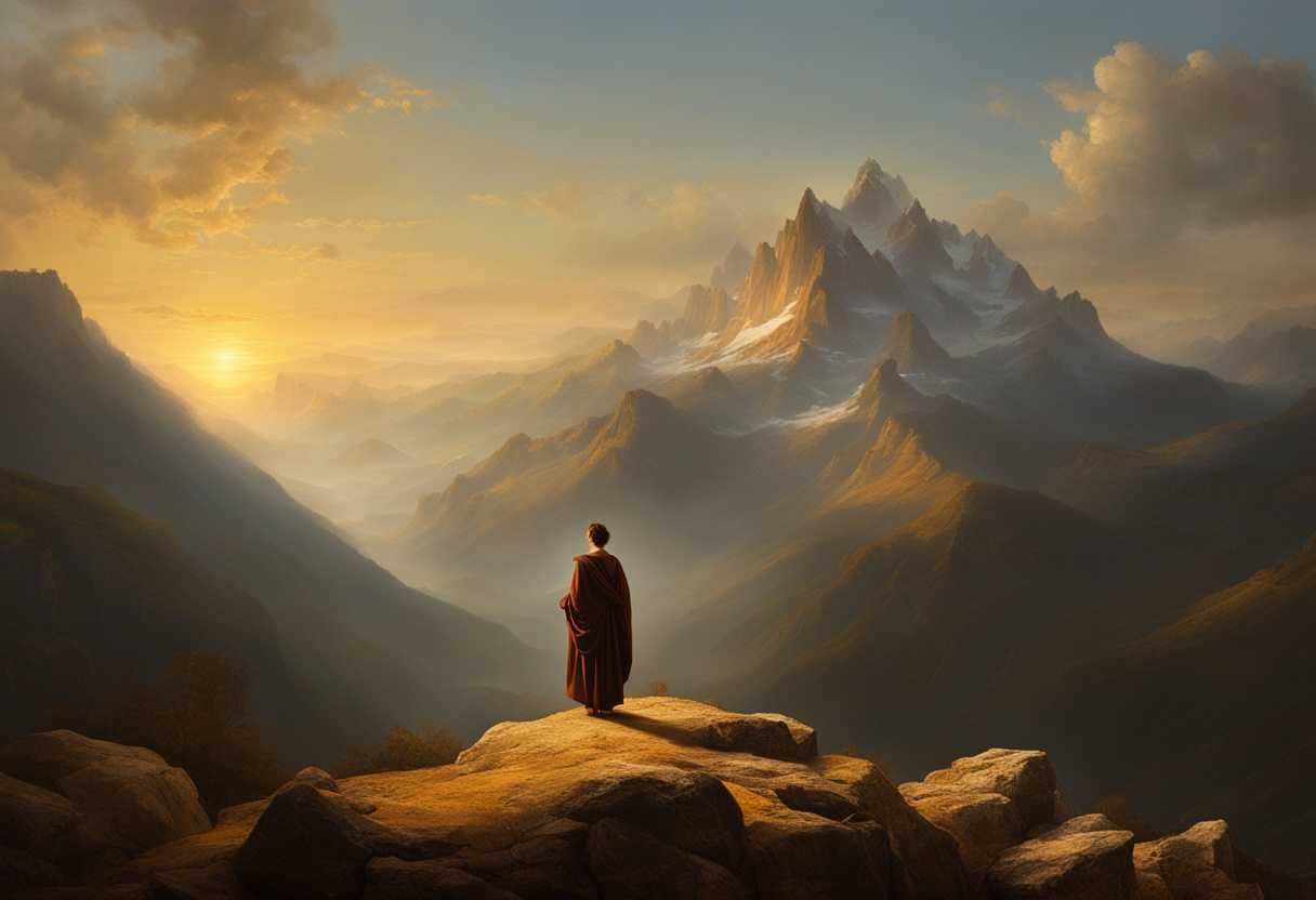 A-figure-stands-in-awe-before-majestic-mountains-bathed-in-golden-light-feeling-a-deep-spiritual-c_hutx
