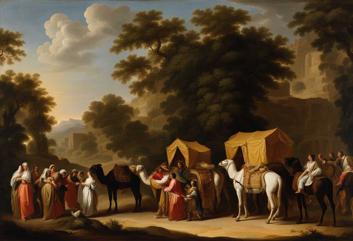 A-caravan-of-camels-and-families-bearing-gifts-of-gold-and-frankincense_rapa