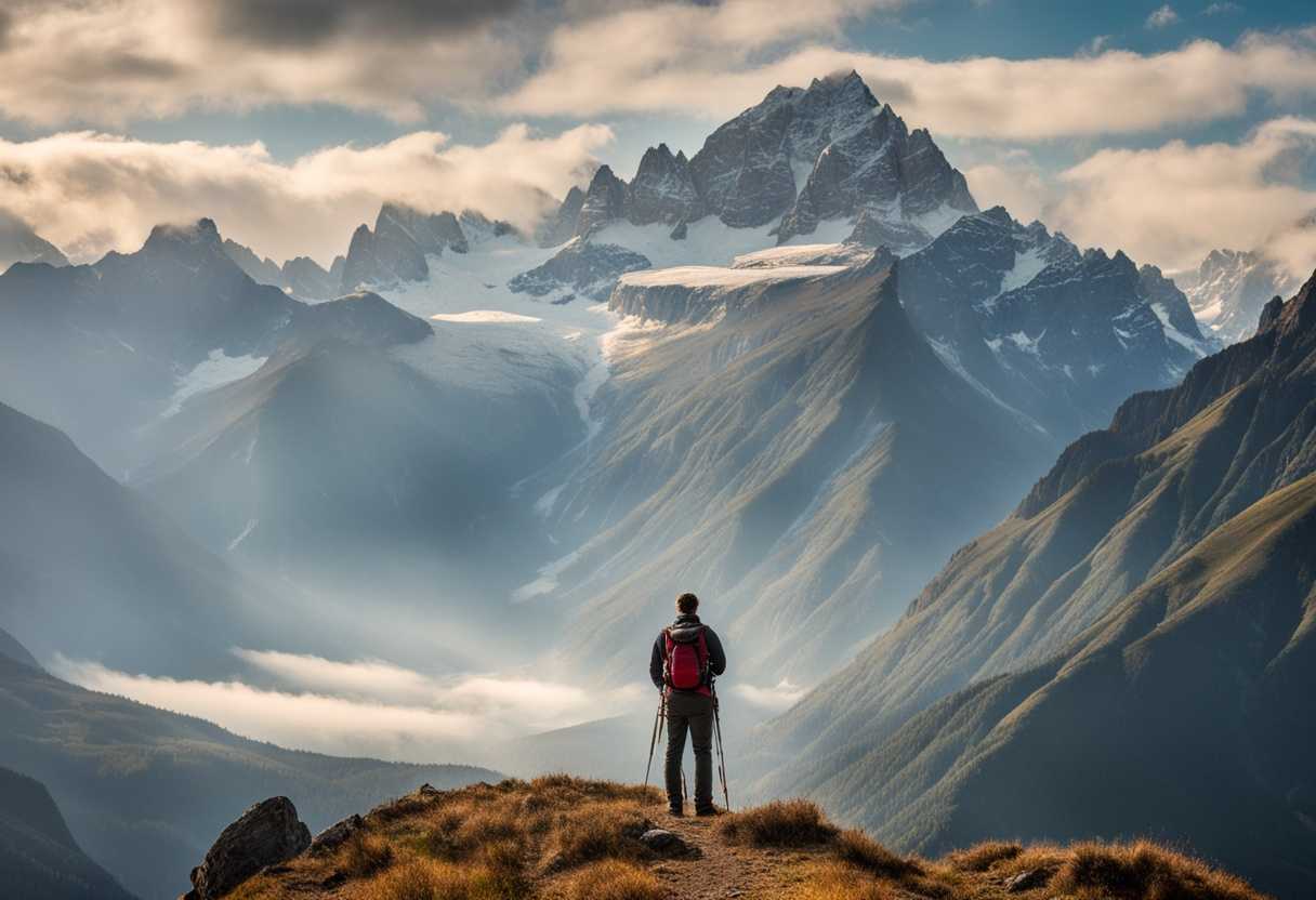 A-hiker-stands-in-awe-at-the-base-of-towering-mountains-feeling-the-presence-of-a-divine-being_lvmt