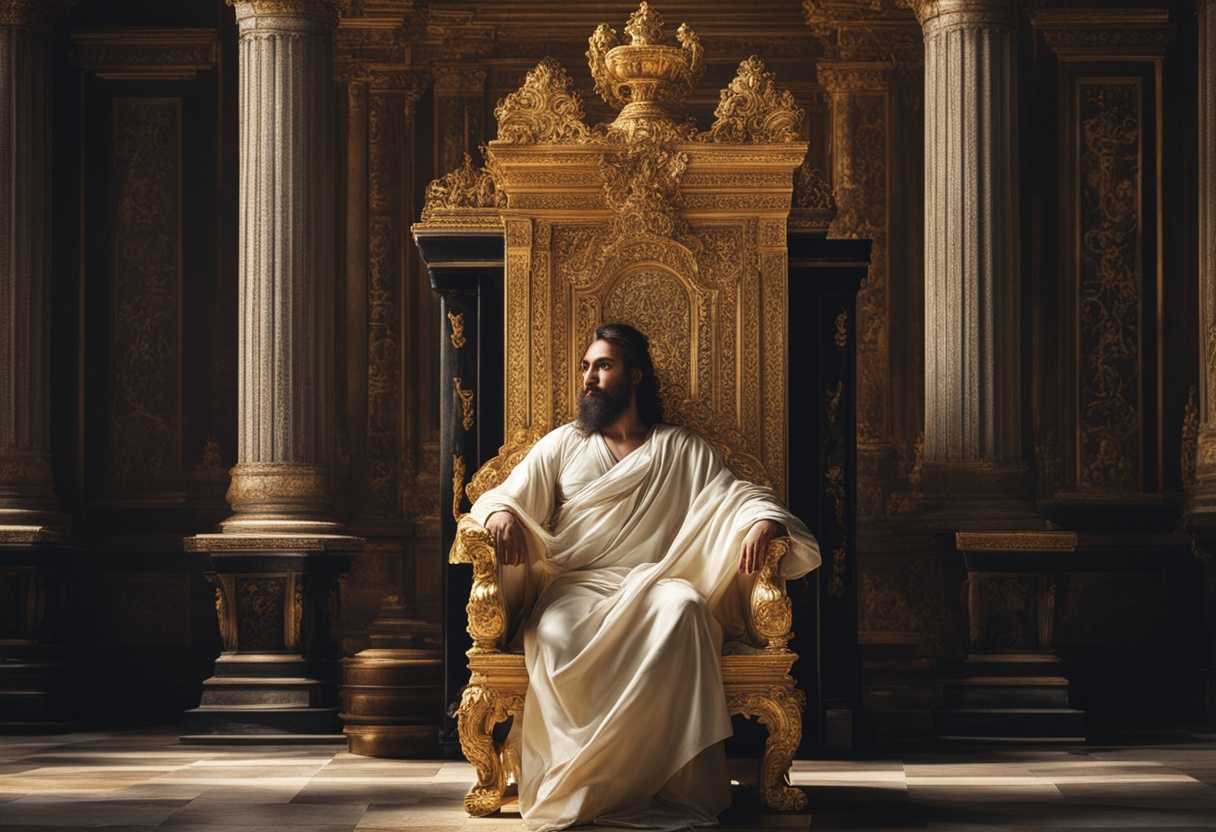 Majestic-lord-on-throne-in-temple-divine-light-vastness-viewer's-awe-power_iqna