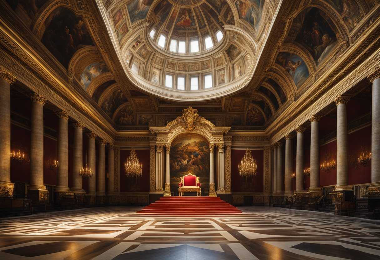 A-king-sits-on-a-majestic-throne-in-a-grand-hall-exuding-power-and-authority_vexx
