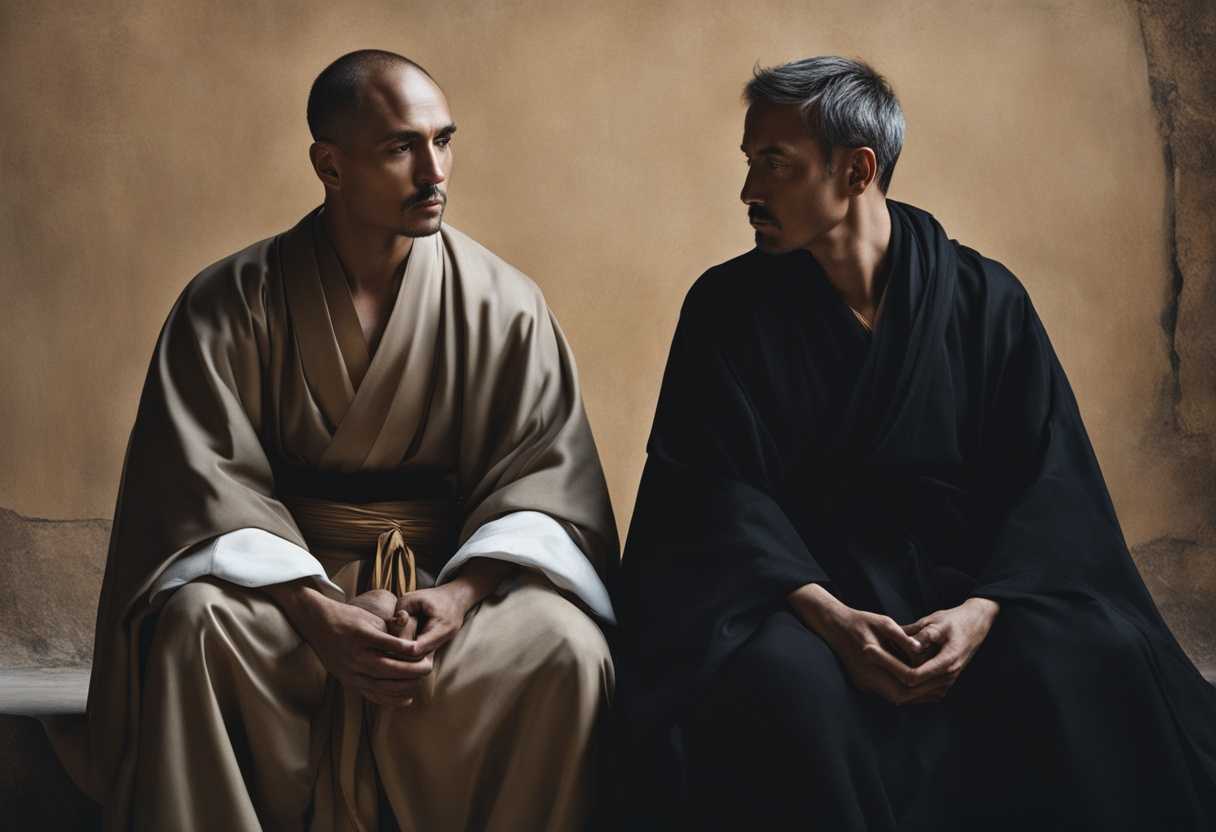 A-humble-monk-and-wealthy-man-sit-in-silence-embodying-strength-and-vulnerability-under-soft-light_efti