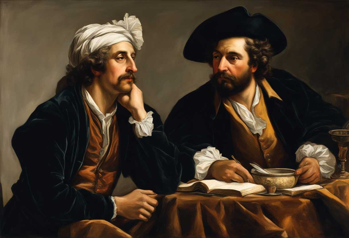 A-wealthy-man-in-fine-clothing-and-a-poor-man-in-rags-highlighting-social-inequality_edvz