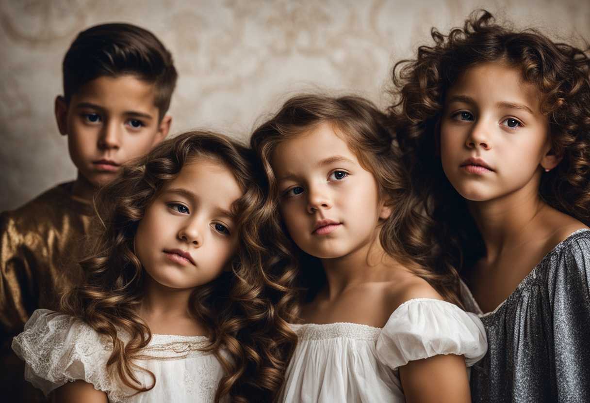 A-group-of-siblings-or-friends-share-contrasting-emotions-in-a-candid-emotive-moment_pxwg