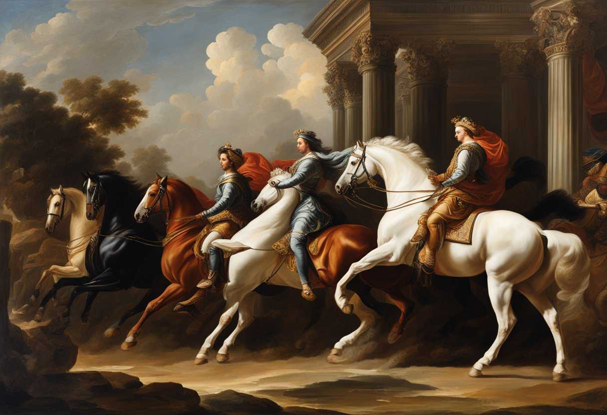 Majestic-horses-and-mighty-ships-controlled-by-bits-and-winds-showcasing-power-and-grace_qrgc