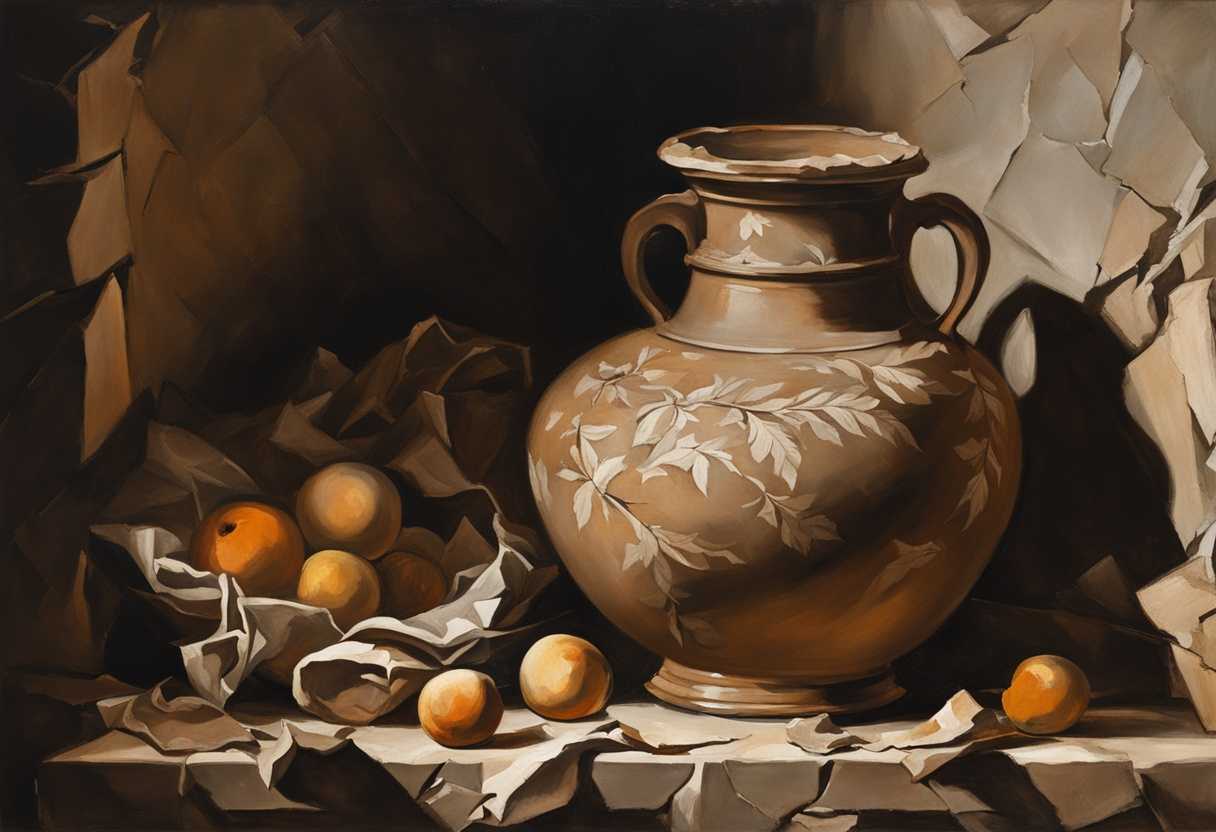 A-shattered-clay-jar-lies-in-harsh-lighting-casting-deep-shadows-symbolizing-devastation-and-ruin_uhty